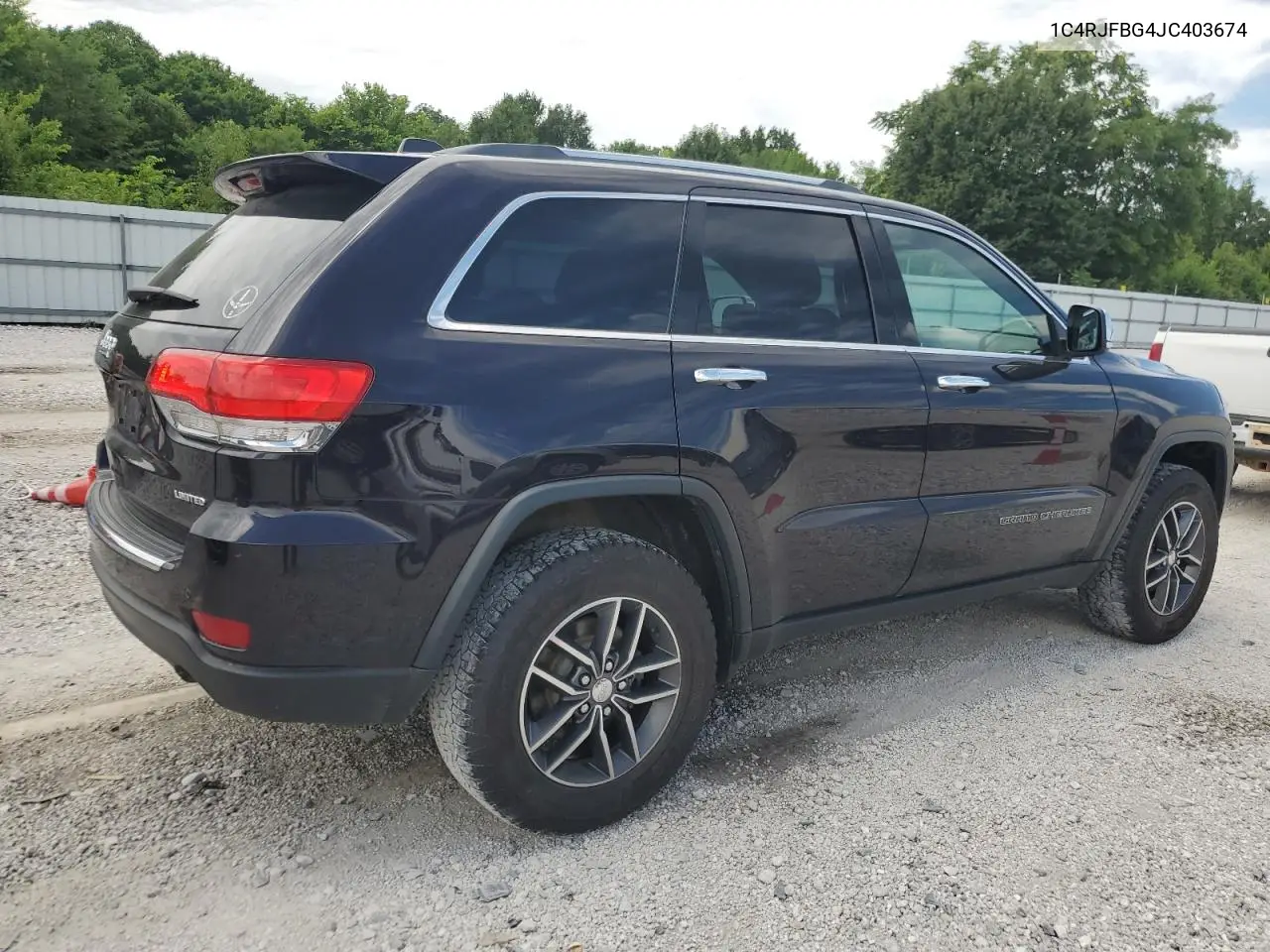 2018 Jeep Grand Cherokee Limited VIN: 1C4RJFBG4JC403674 Lot: 62364235
