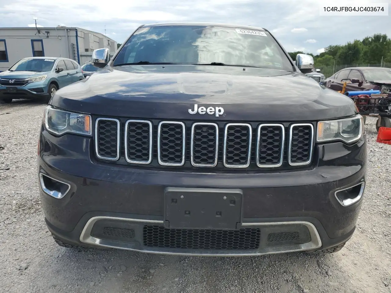 2018 Jeep Grand Cherokee Limited VIN: 1C4RJFBG4JC403674 Lot: 62364235