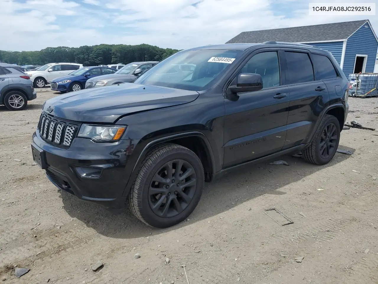 2018 Jeep Grand Cherokee Laredo VIN: 1C4RJFAG8JC292516 Lot: 62584495