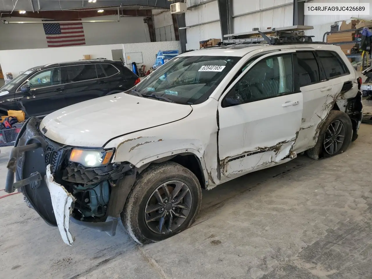 2018 Jeep Grand Cherokee Laredo VIN: 1C4RJFAG9JC426689 Lot: 62840165
