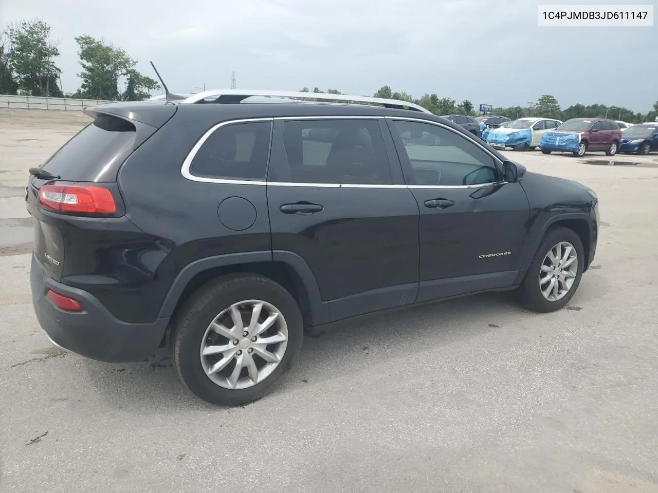 2018 Jeep Cherokee Limited VIN: 1C4PJMDB3JD611147 Lot: 62968775