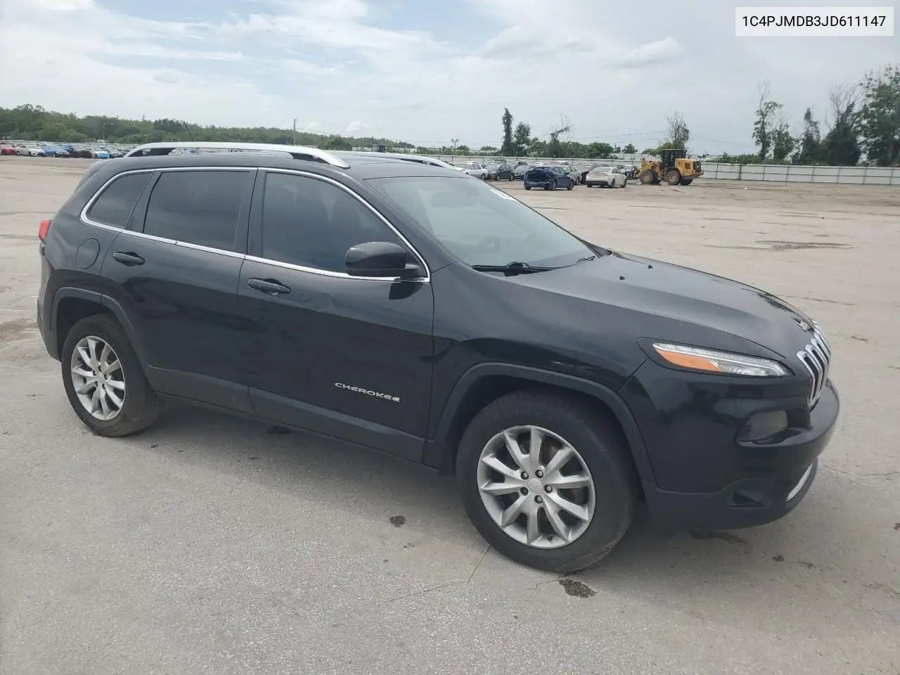 2018 Jeep Cherokee Limited VIN: 1C4PJMDB3JD611147 Lot: 62968775