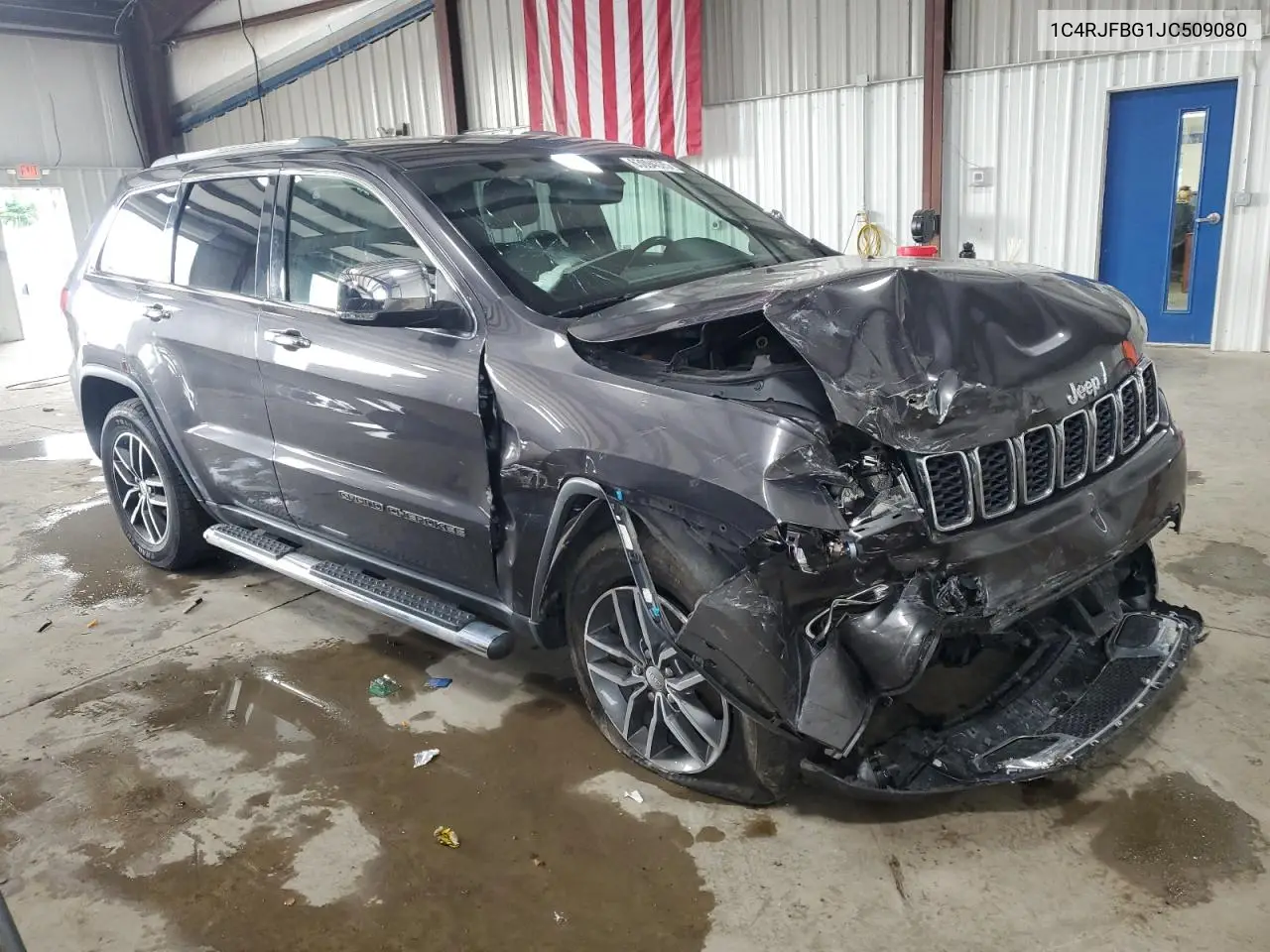 2018 Jeep Grand Cherokee Limited VIN: 1C4RJFBG1JC509080 Lot: 63094375