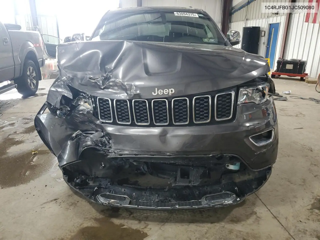 2018 Jeep Grand Cherokee Limited VIN: 1C4RJFBG1JC509080 Lot: 63094375