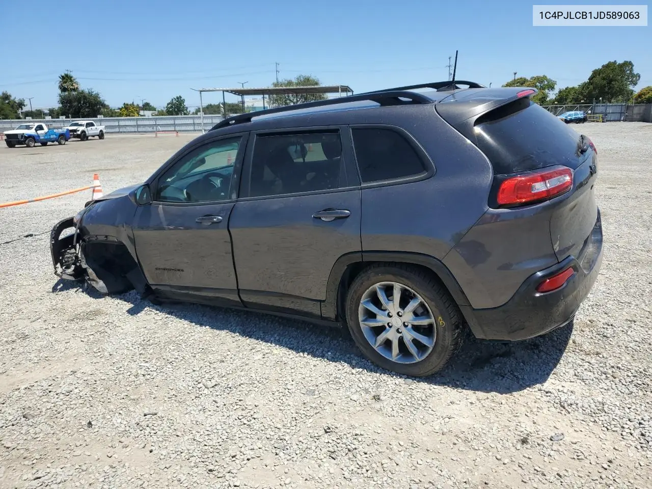 2018 Jeep Cherokee Latitude VIN: 1C4PJLCB1JD589063 Lot: 63110515