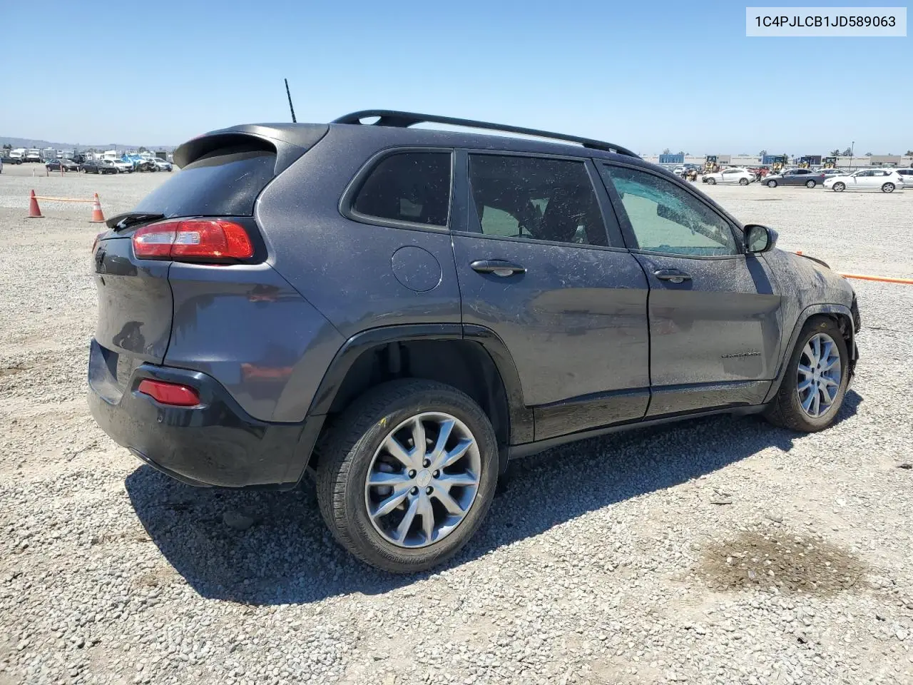 2018 Jeep Cherokee Latitude VIN: 1C4PJLCB1JD589063 Lot: 63110515