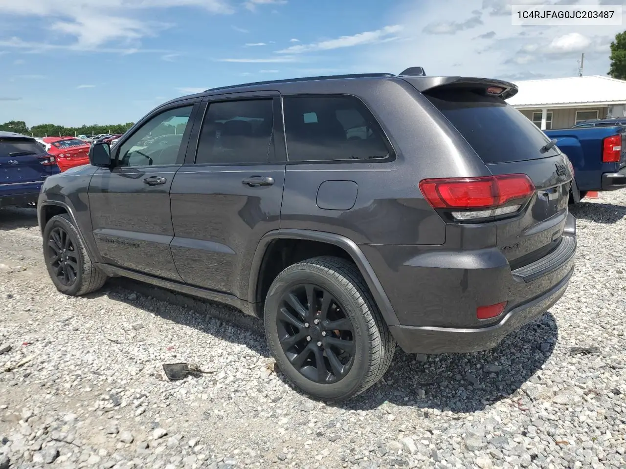2018 Jeep Grand Cherokee Laredo VIN: 1C4RJFAG0JC203487 Lot: 63159305