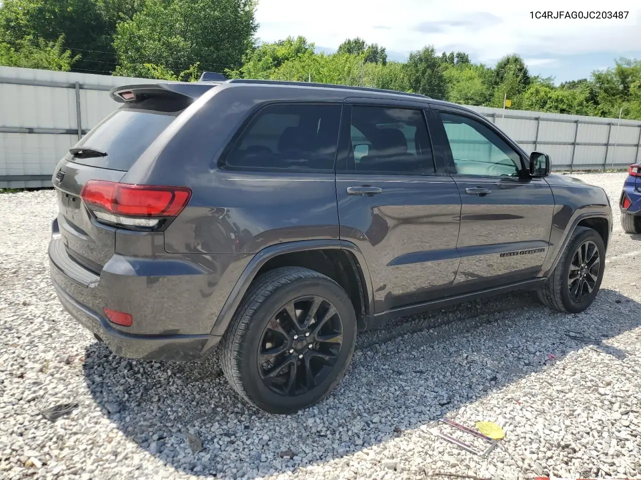 2018 Jeep Grand Cherokee Laredo VIN: 1C4RJFAG0JC203487 Lot: 63159305