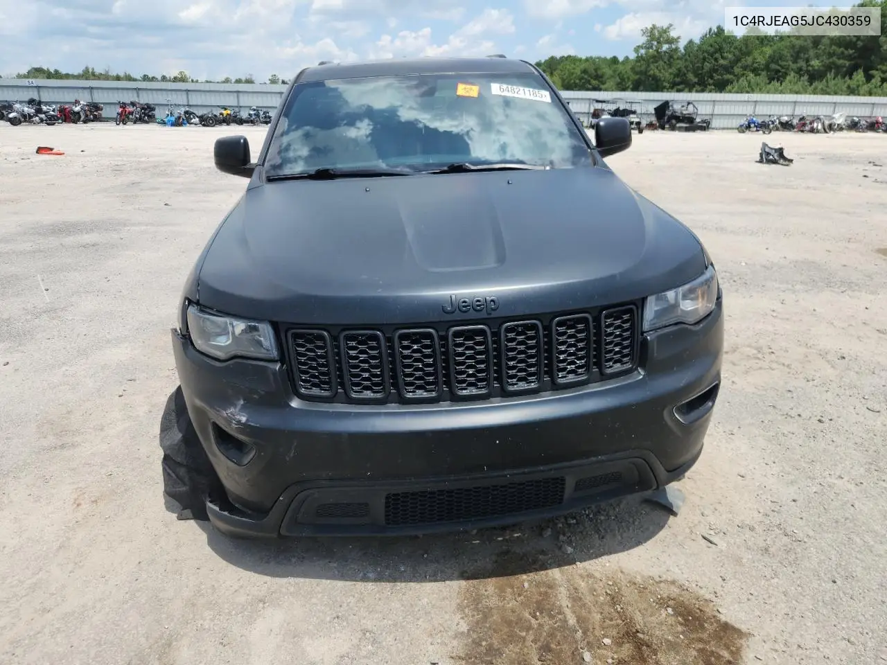 2018 Jeep Grand Cherokee Laredo VIN: 1C4RJEAG5JC430359 Lot: 64821185