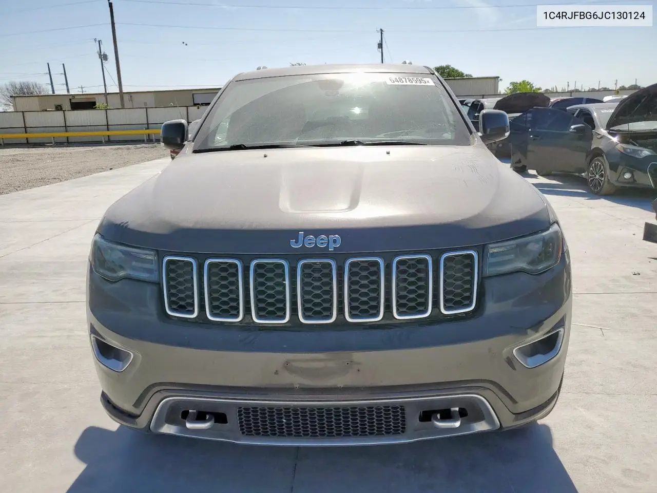 2018 Jeep Grand Cherokee Limited VIN: 1C4RJFBG6JC130124 Lot: 64878595
