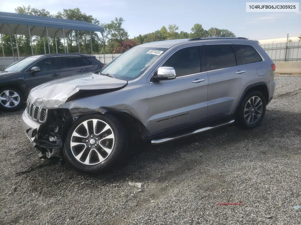 2018 Jeep Grand Cherokee Limited VIN: 1C4RJFBG6JC305925 Lot: 65574455