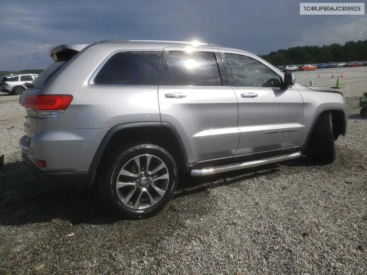 2018 Jeep Grand Cherokee Limited VIN: 1C4RJFBG6JC305925 Lot: 65574455