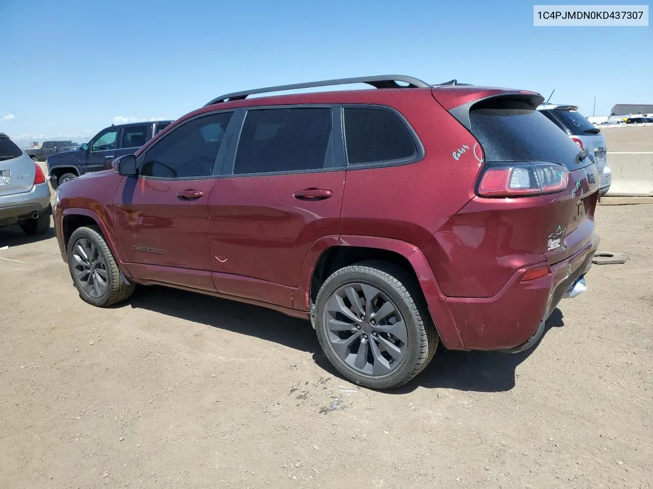 2019 Jeep Cherokee Limited VIN: 1C4PJMDN0KD437307 Lot: 54917945
