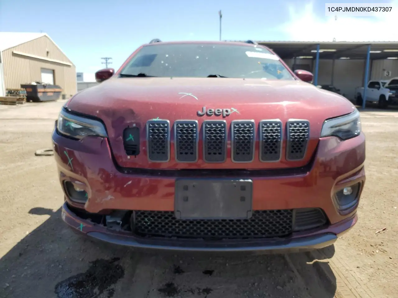 2019 Jeep Cherokee Limited VIN: 1C4PJMDN0KD437307 Lot: 54917945