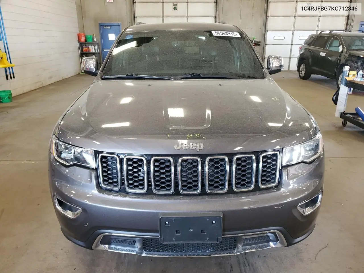 2019 Jeep Grand Cherokee Limited VIN: 1C4RJFBG7KC712346 Lot: 56588915