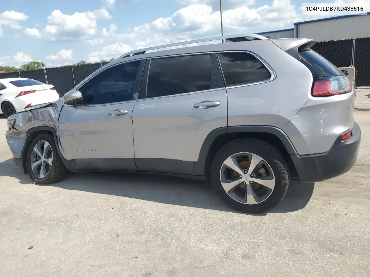 1c4pjldb7kd438616 1C4PJLDB7KD438616 2019 Jeep Cherokee Limited