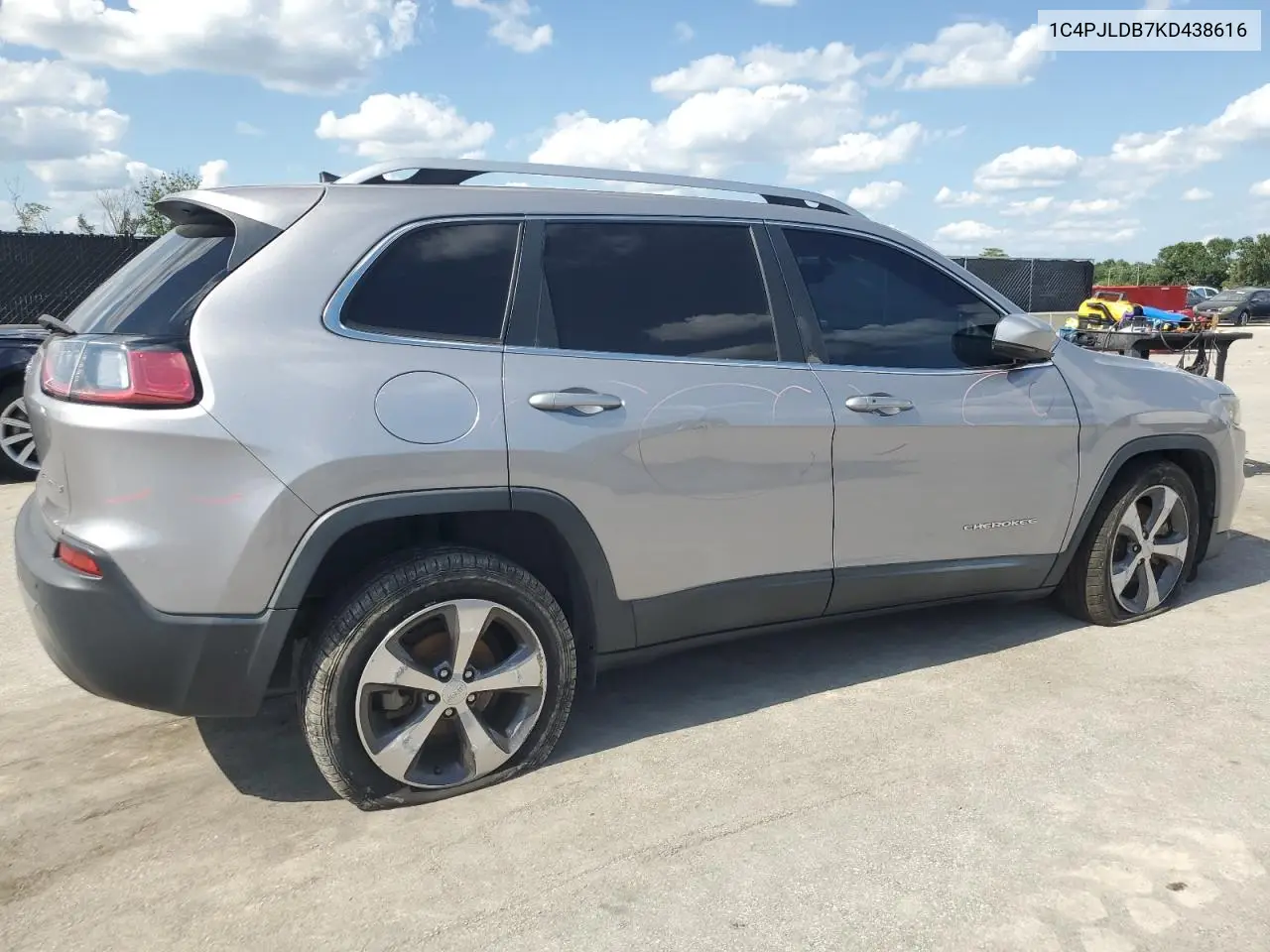 1c4pjldb7kd438616 1C4PJLDB7KD438616 2019 Jeep Cherokee Limited