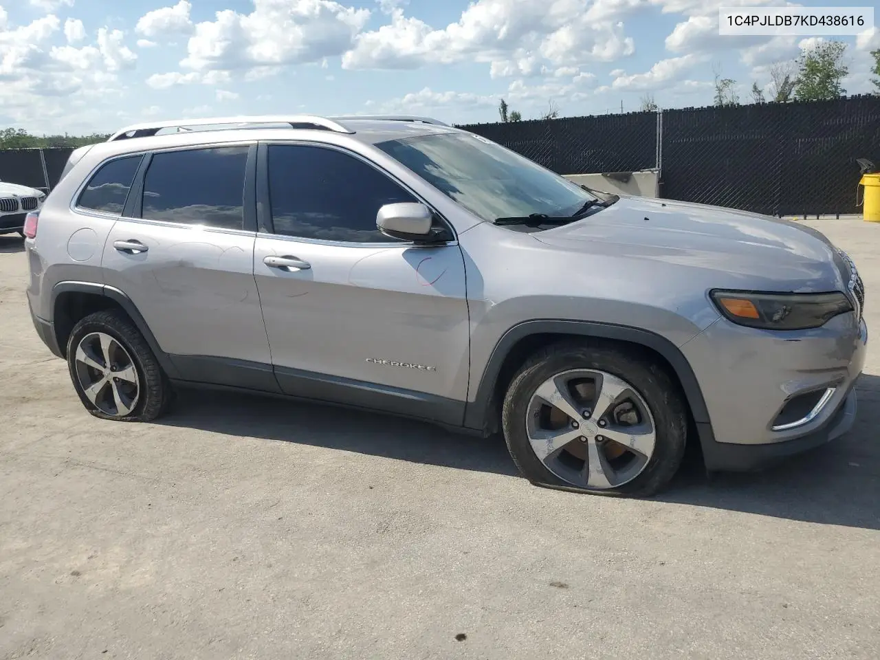 1c4pjldb7kd438616 1C4PJLDB7KD438616 2019 Jeep Cherokee Limited