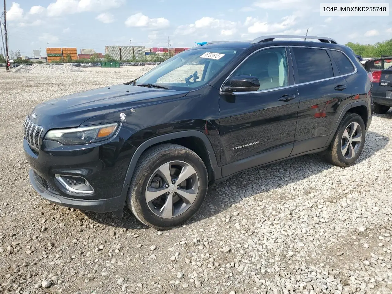 2019 Jeep Cherokee Limited VIN: 1C4PJMDX5KD255748 Lot: 56732515