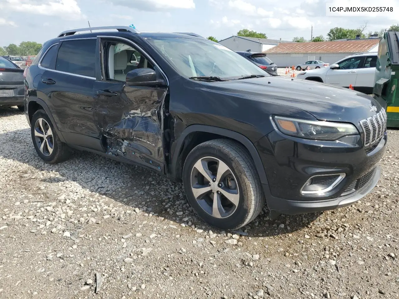 2019 Jeep Cherokee Limited VIN: 1C4PJMDX5KD255748 Lot: 56732515
