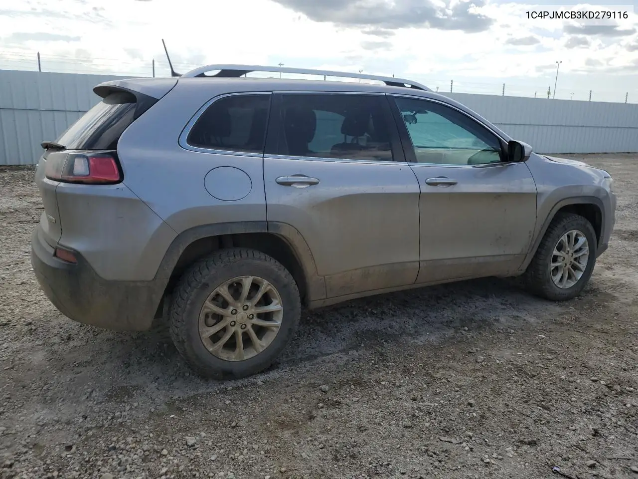 2019 Jeep Cherokee Latitude VIN: 1C4PJMCB3KD279116 Lot: 57139045