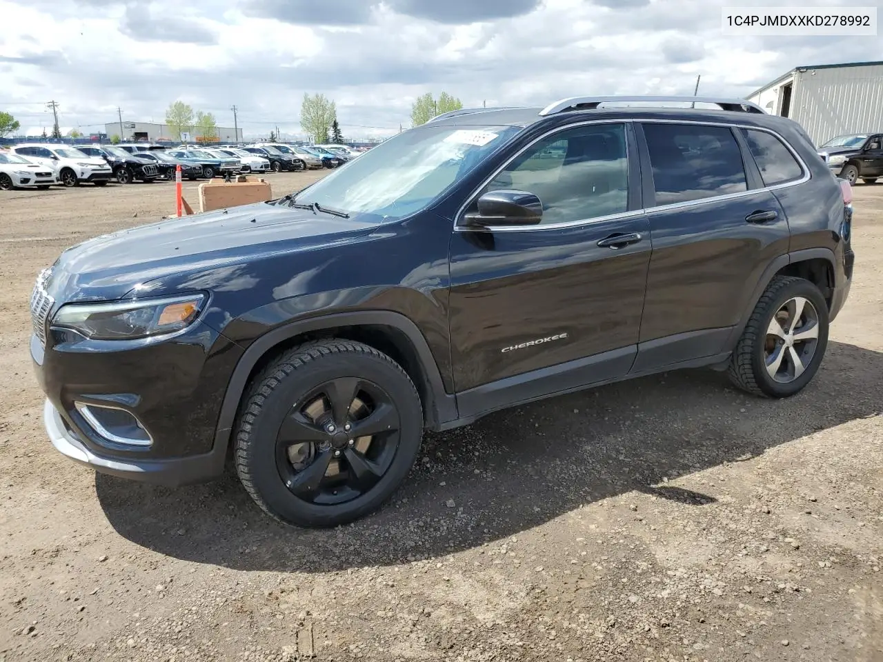 2019 Jeep Cherokee Limited VIN: 1C4PJMDXXKD278992 Lot: 57305565