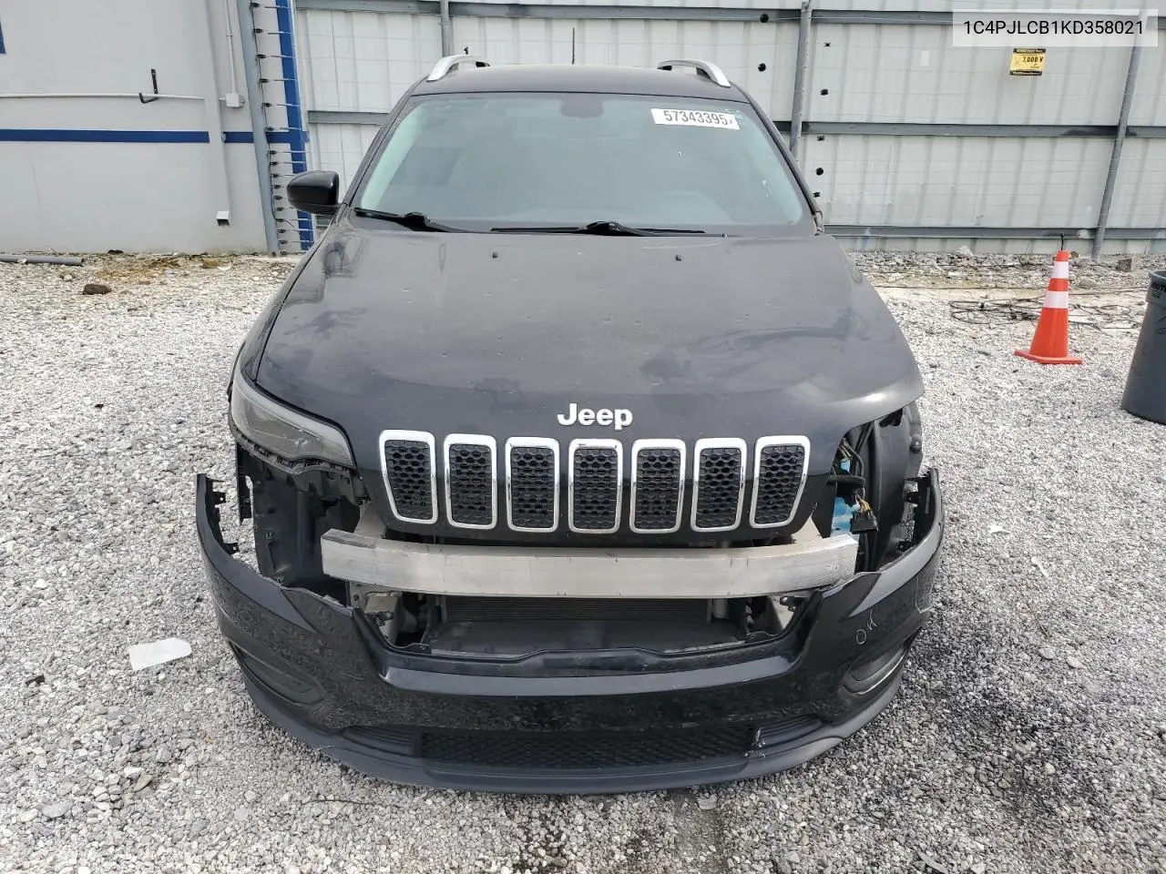 2019 Jeep Cherokee Latitude VIN: 1C4PJLCB1KD358021 Lot: 57343395