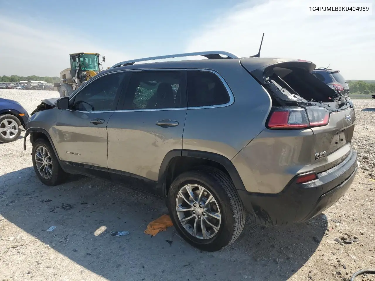 2019 Jeep Cherokee Latitude Plus VIN: 1C4PJMLB9KD404989 Lot: 58900765