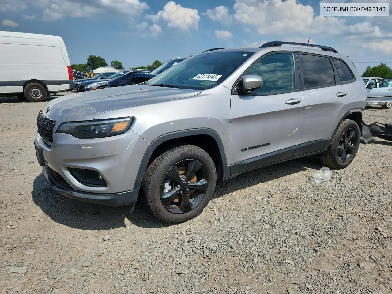 2019 Jeep Cherokee Latitude Plus VIN: 1C4PJMLB3KD425143 Lot: 62113345