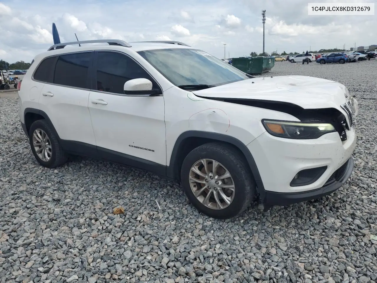 2019 Jeep Cherokee Latitude VIN: 1C4PJLCX8KD312679 Lot: 62453915