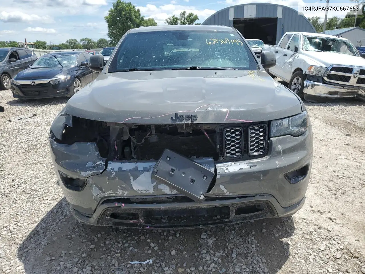1c4rjfag7kc667653 1C4RJFAG7KC667653 2019 Jeep Grand Cherokee Laredo