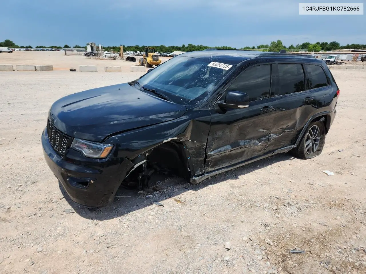 2019 Jeep Grand Cherokee Limited VIN: 1C4RJFBG1KC782666 Lot: 63062725
