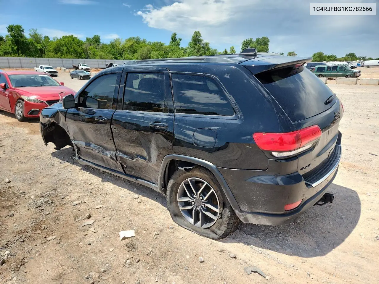 2019 Jeep Grand Cherokee Limited VIN: 1C4RJFBG1KC782666 Lot: 63062725