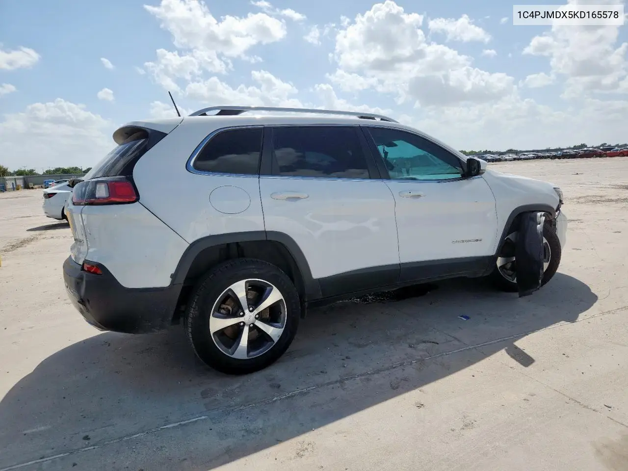 2019 Jeep Cherokee Limited VIN: 1C4PJMDX5KD165578 Lot: 63191955