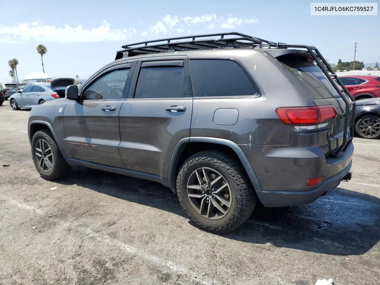 2019 Jeep Grand Cherokee Trailhawk VIN: 1C4RJFLG6KC759527 Lot: 64862645