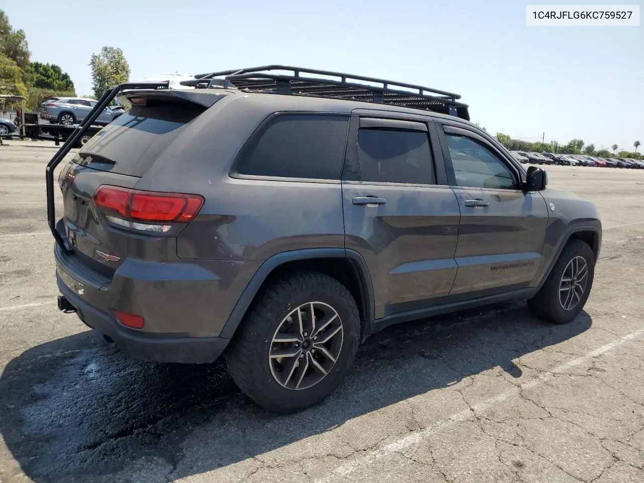 2019 Jeep Grand Cherokee Trailhawk VIN: 1C4RJFLG6KC759527 Lot: 64862645