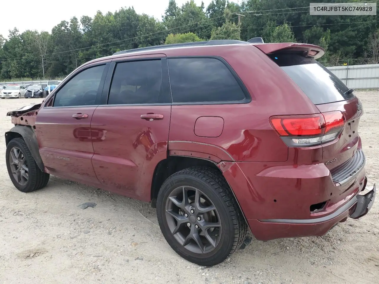 2019 Jeep Grand Cherokee Limited VIN: 1C4RJFBT5KC749828 Lot: 65424135
