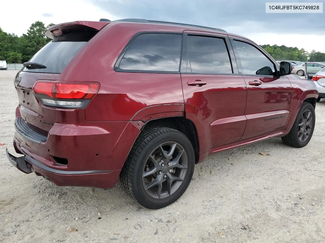 2019 Jeep Grand Cherokee Limited VIN: 1C4RJFBT5KC749828 Lot: 65424135