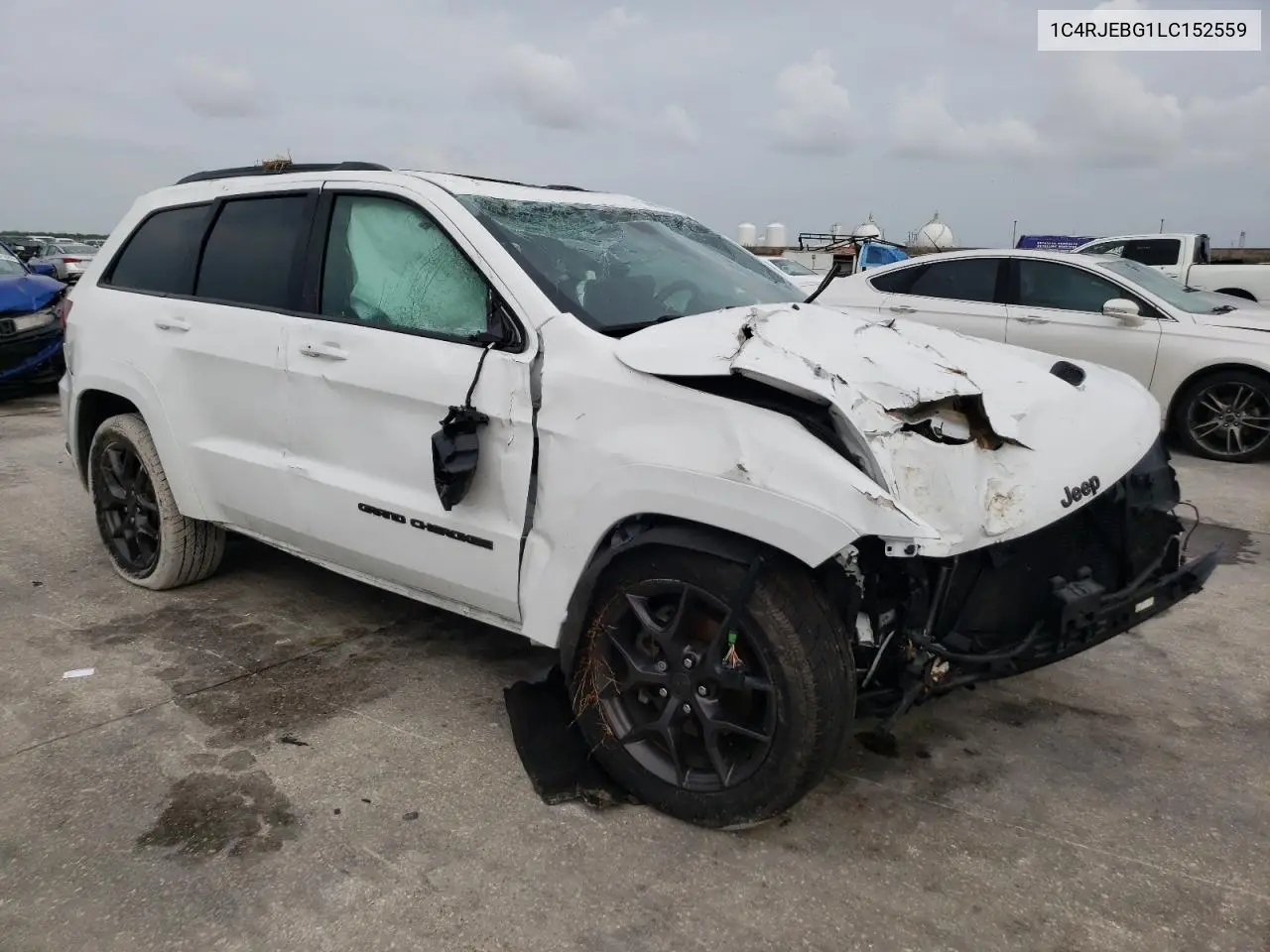 2020 Jeep Grand Cherokee Limited VIN: 1C4RJEBG1LC152559 Lot: 53973935