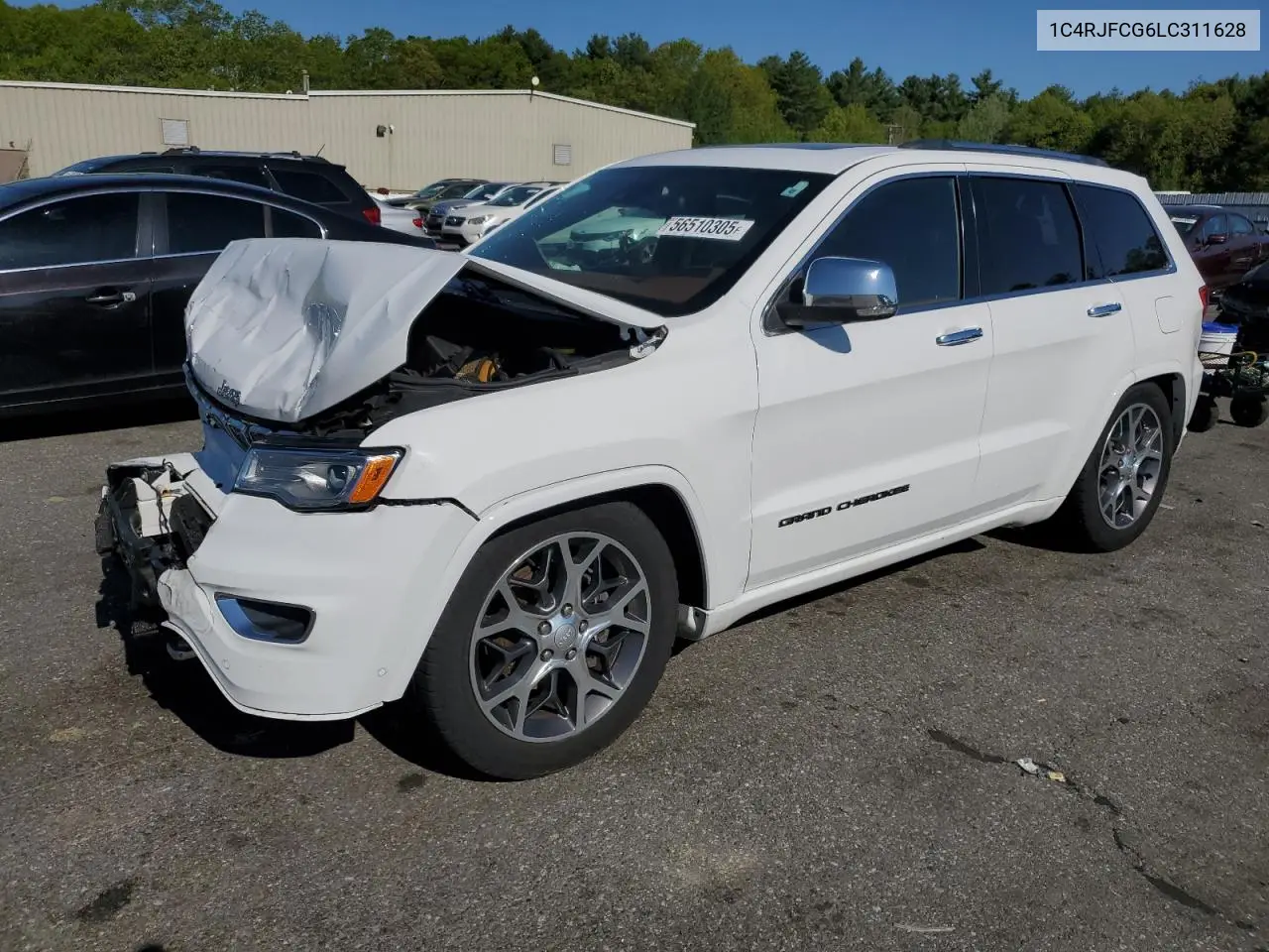 2020 Jeep Grand Cherokee Overland VIN: 1C4RJFCG6LC311628 Lot: 56510305