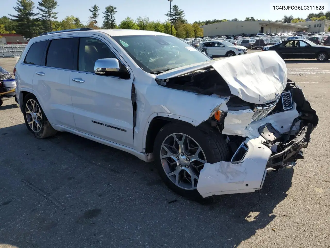 2020 Jeep Grand Cherokee Overland VIN: 1C4RJFCG6LC311628 Lot: 56510305
