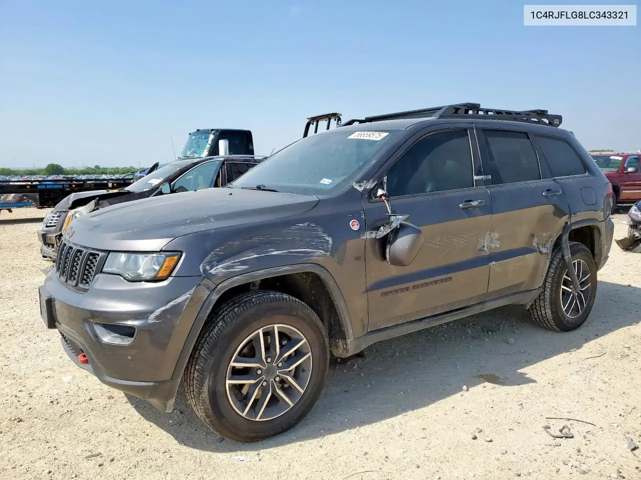 2020 Jeep Grand Cherokee Trailhawk VIN: 1C4RJFLG8LC343321 Lot: 56659575