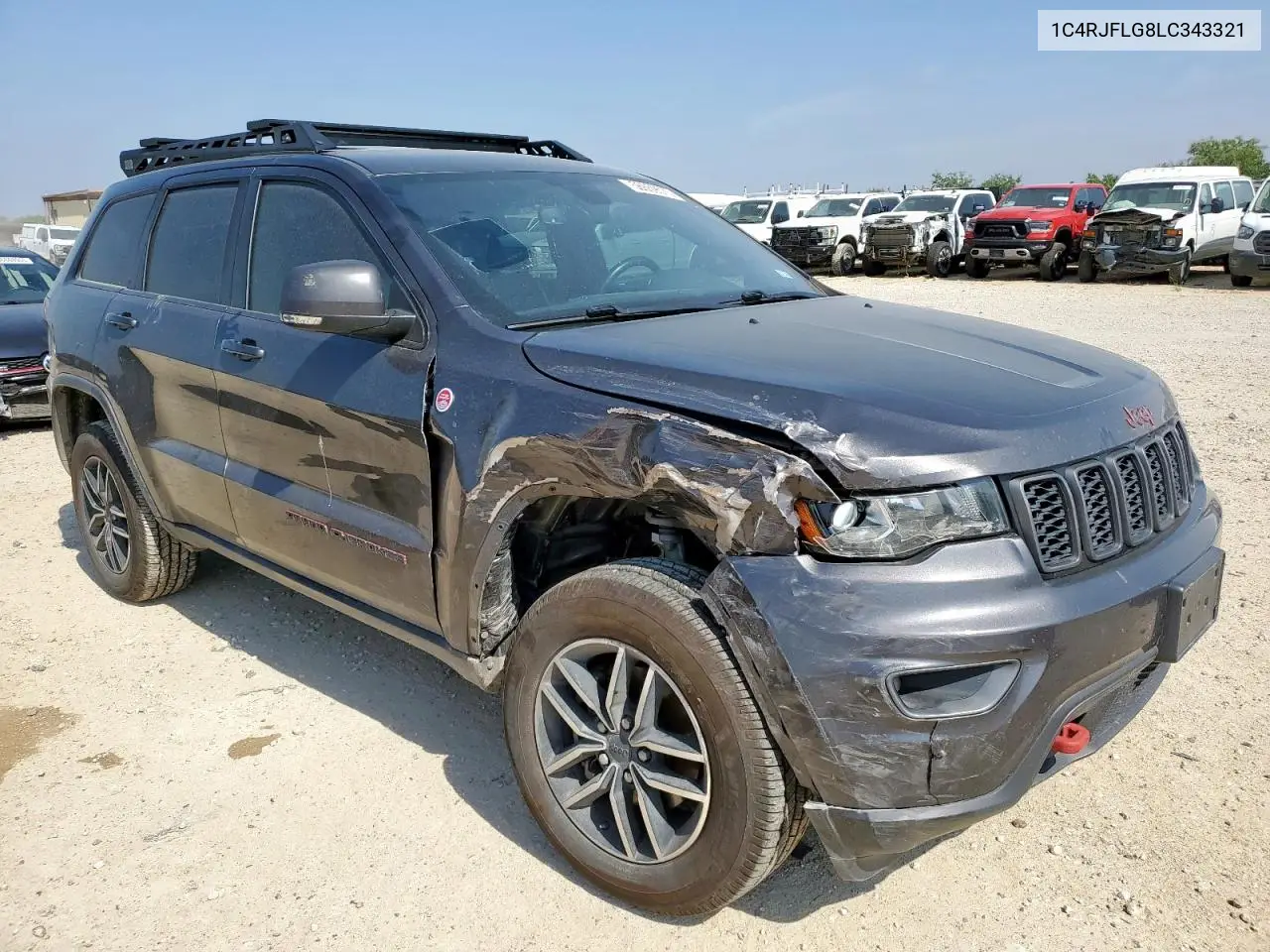 2020 Jeep Grand Cherokee Trailhawk VIN: 1C4RJFLG8LC343321 Lot: 56659575