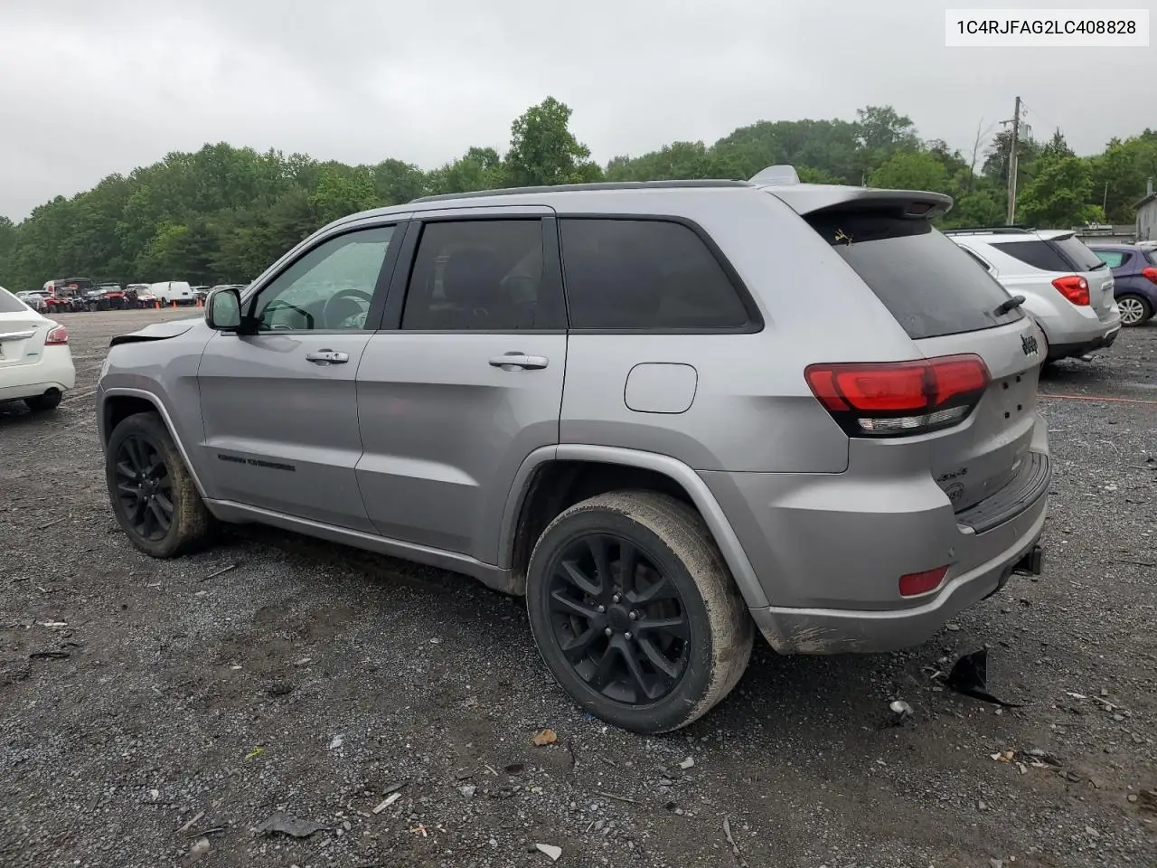 2020 Jeep Grand Cherokee Laredo VIN: 1C4RJFAG2LC408828 Lot: 56826115
