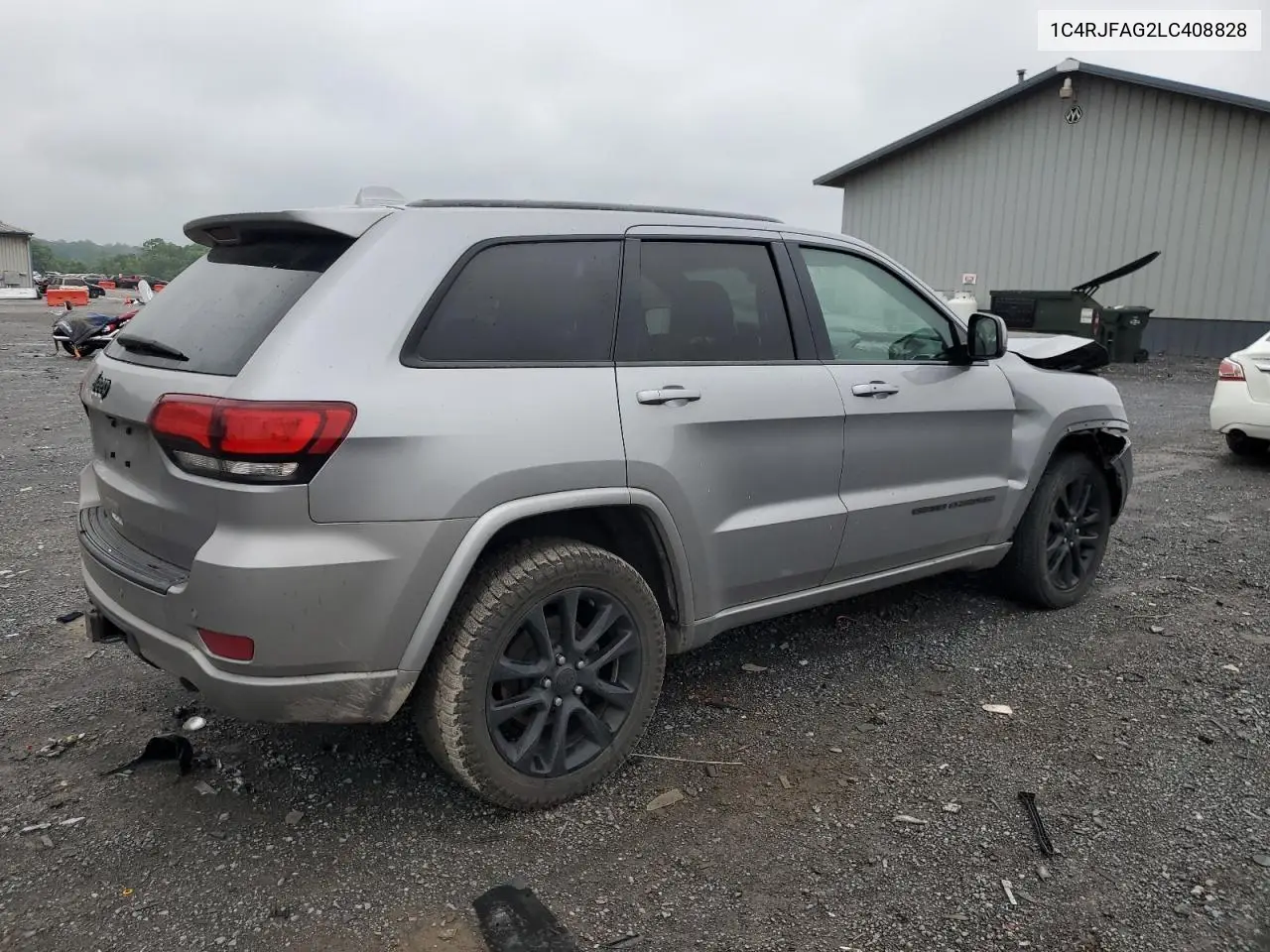 2020 Jeep Grand Cherokee Laredo VIN: 1C4RJFAG2LC408828 Lot: 56826115