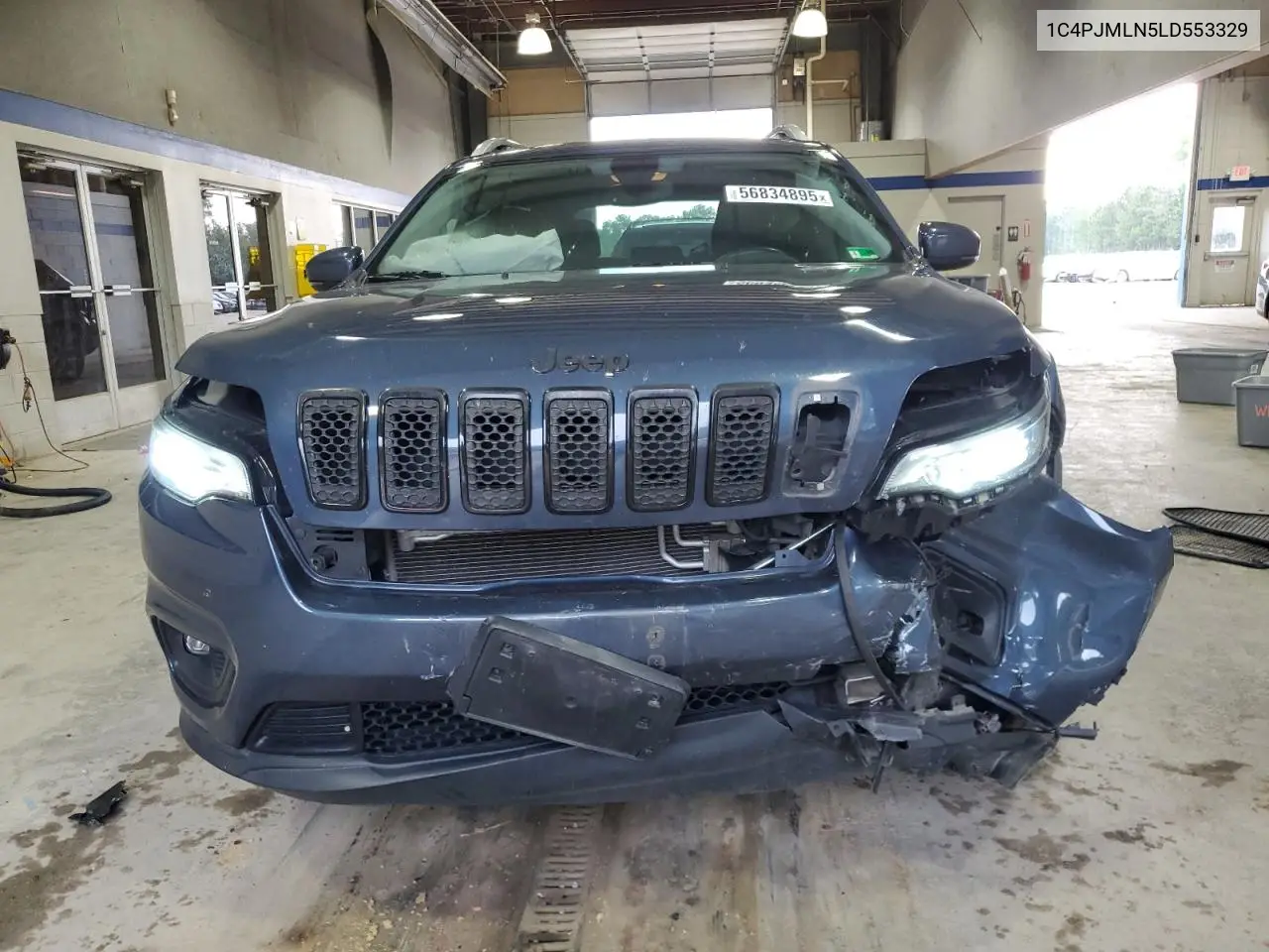 2020 Jeep Cherokee Latitude Plus VIN: 1C4PJMLN5LD553329 Lot: 56834895