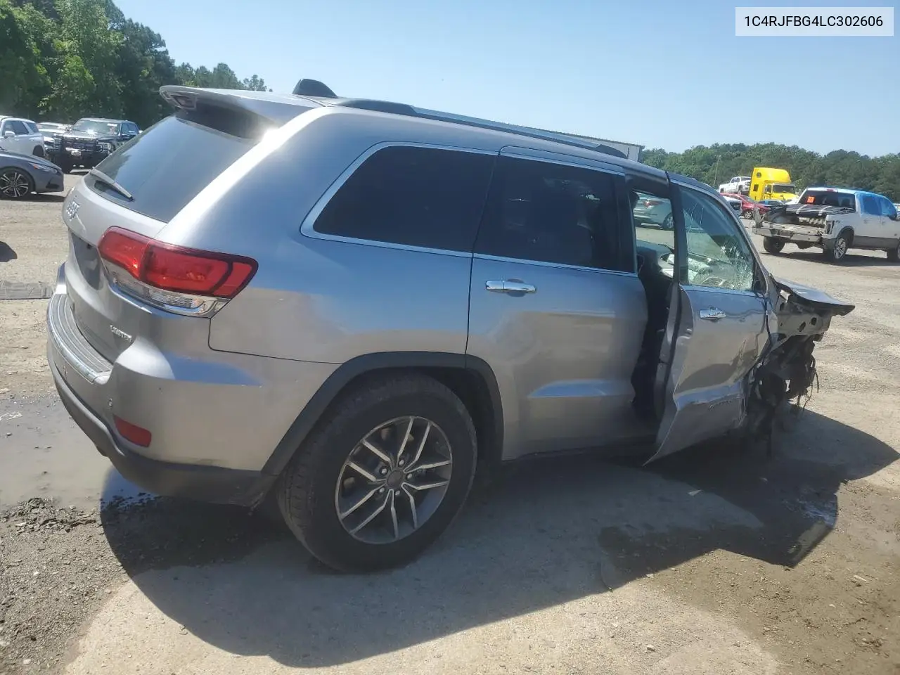 2020 Jeep Grand Cherokee Limited VIN: 1C4RJFBG4LC302606 Lot: 56907015