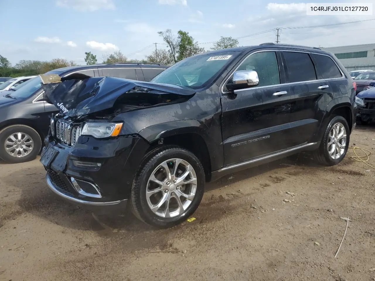 2020 Jeep Grand Cherokee Summit VIN: 1C4RJFJG1LC127720 Lot: 57401595