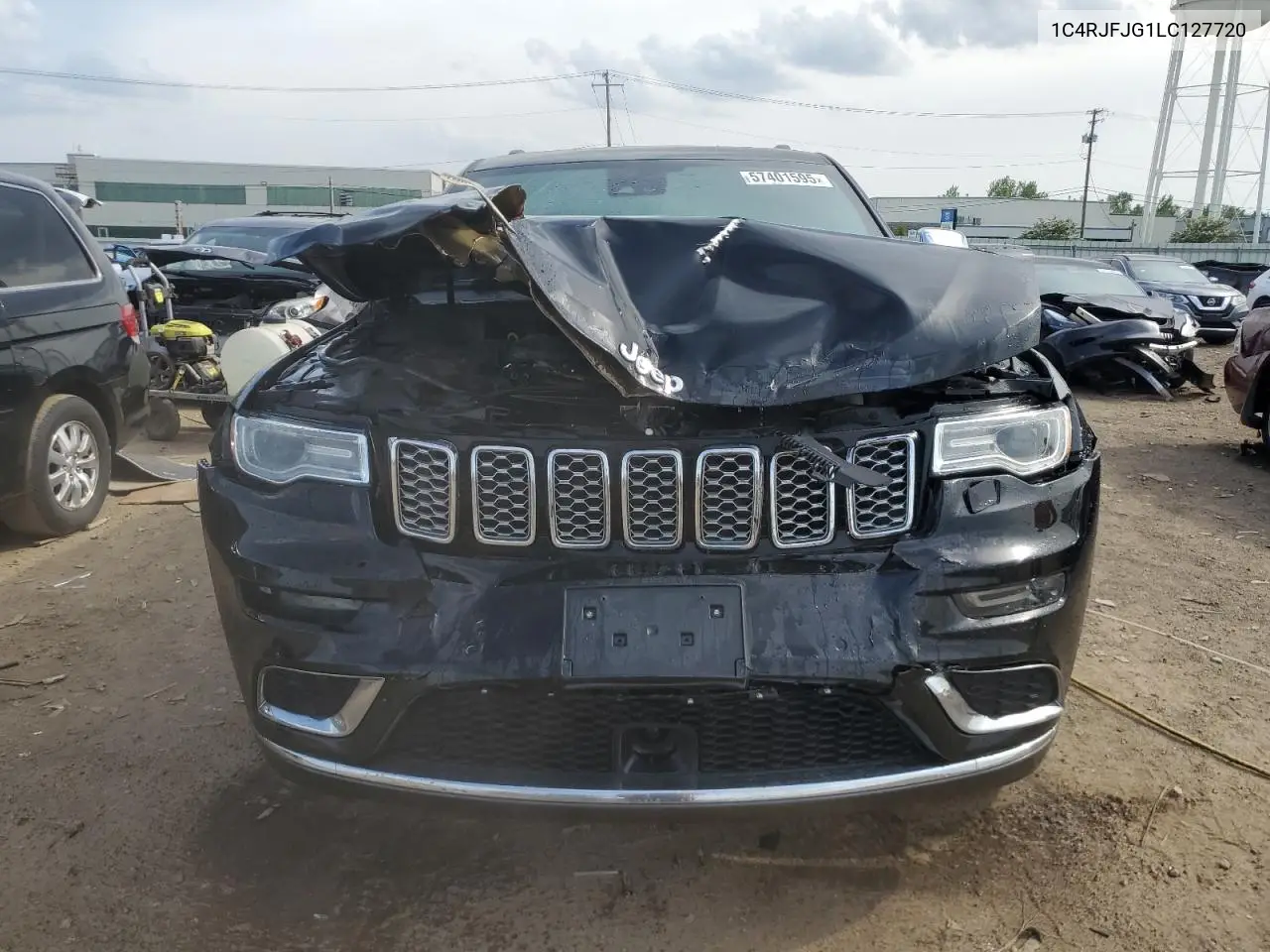 2020 Jeep Grand Cherokee Summit VIN: 1C4RJFJG1LC127720 Lot: 57401595
