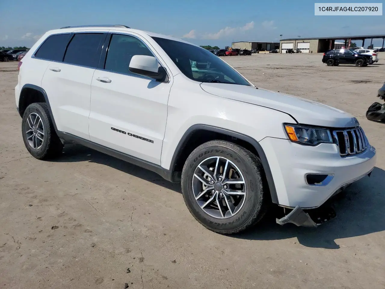 2020 Jeep Grand Cherokee Laredo VIN: 1C4RJFAG4LC207920 Lot: 58726915